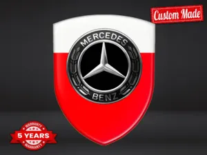 Mercedes Autoaufkleber Robust Luxus Anpassbar